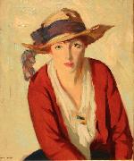 Robert Henri The Beach Hat oil painting reproduction
